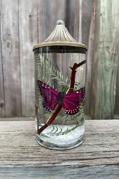 Oil Candle ~ Half Cylinder Vase (multiple styles) - Image 7